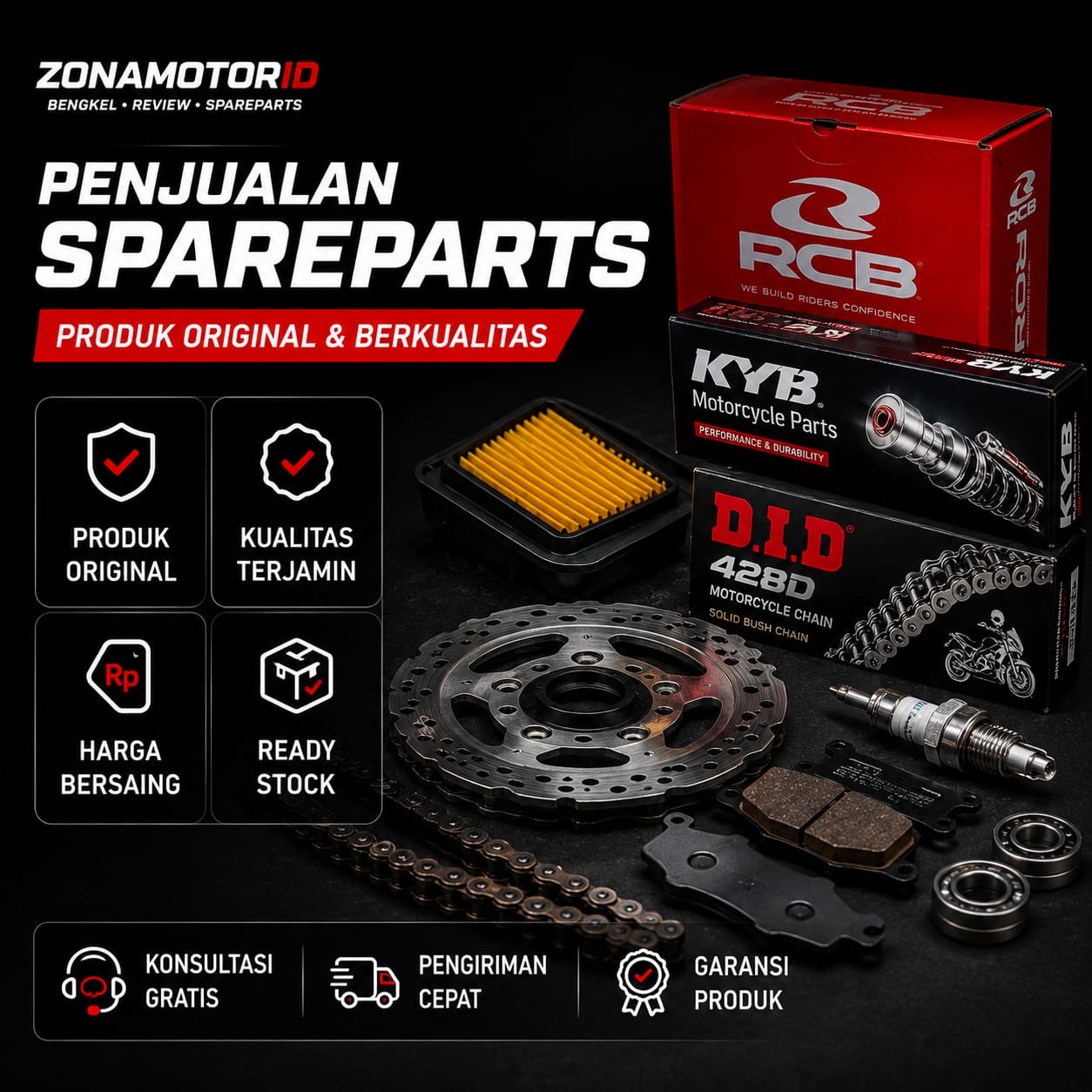 sparepart zonamotor id